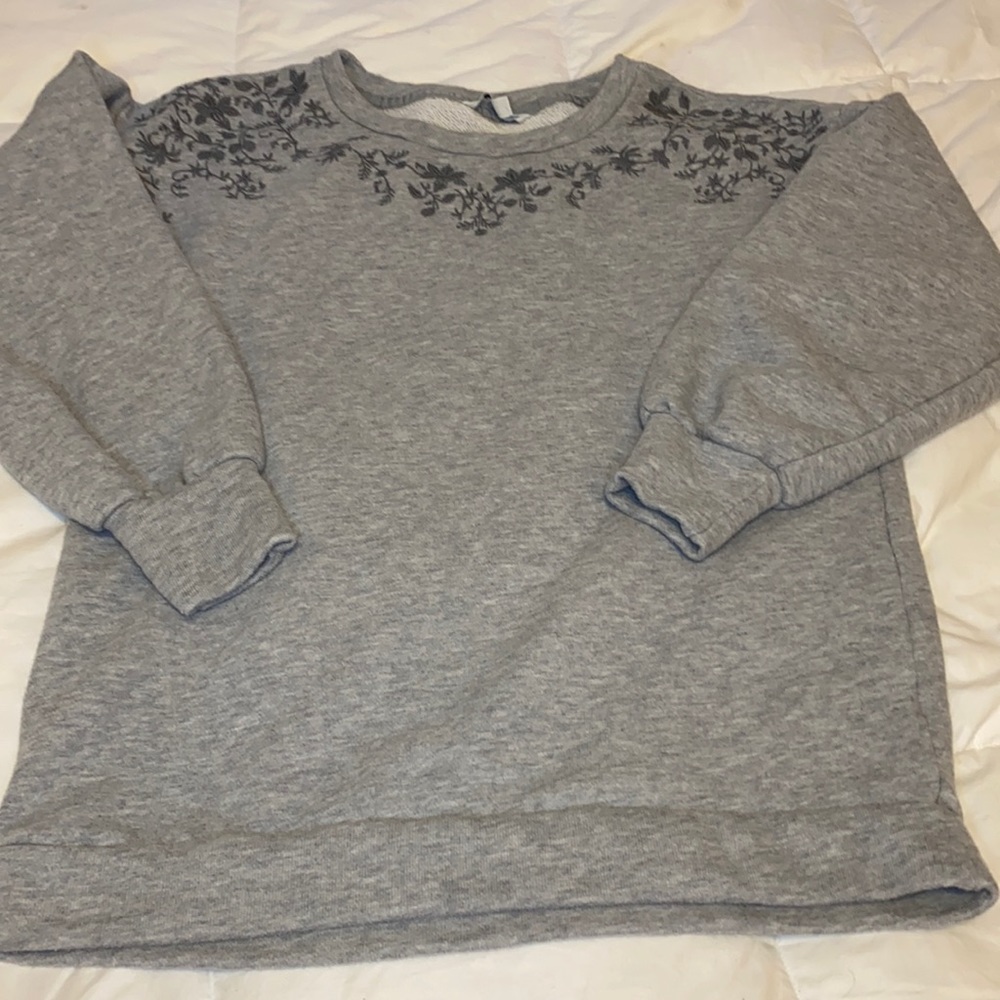 Women’s American Eagle Floral Detail Crewneck